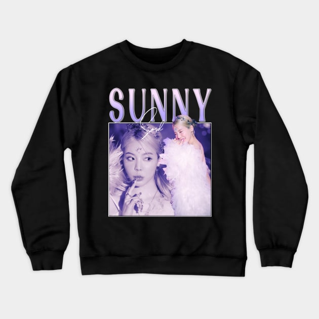 SNSD SUNNY BOOTLEG Crewneck Sweatshirt by Vinsgraphic 